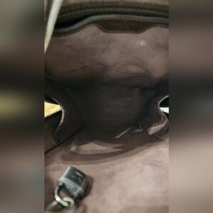 Louis Vuitton Dark Brown Leather Bag